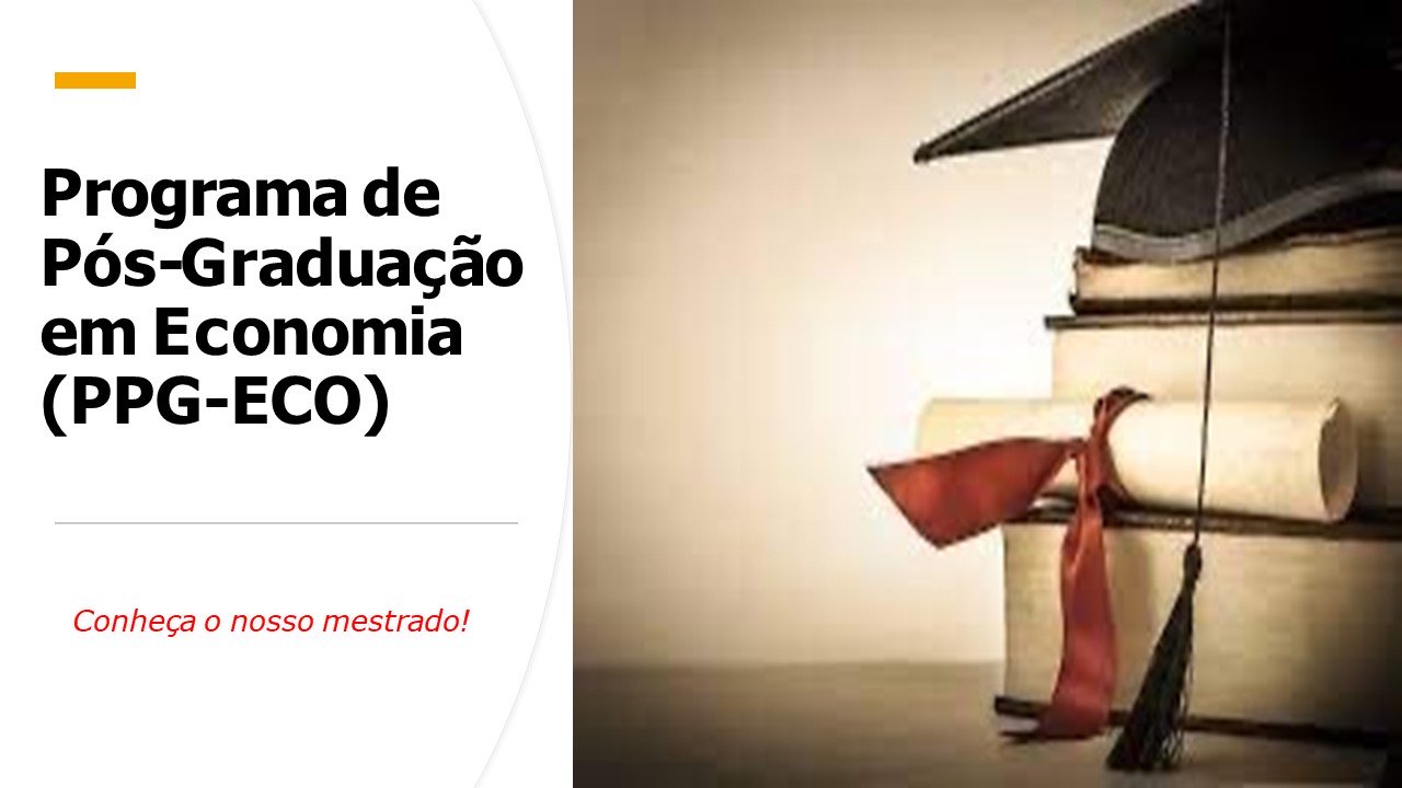  O Mestrado em Economia da UFAM